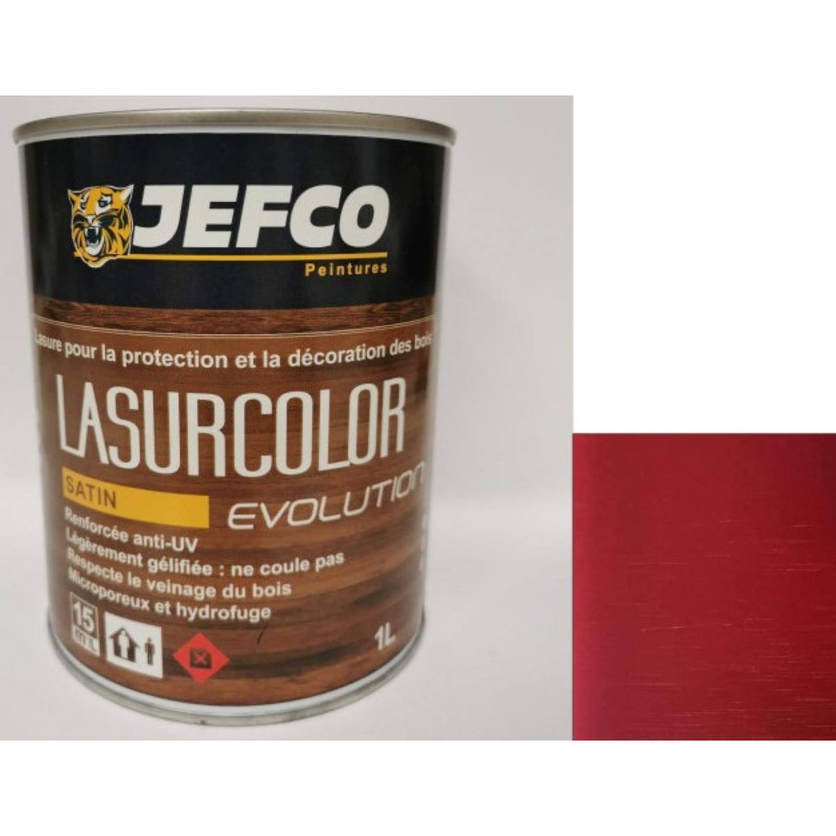 Lasurcolor satin 1 litre - NOUVEAU