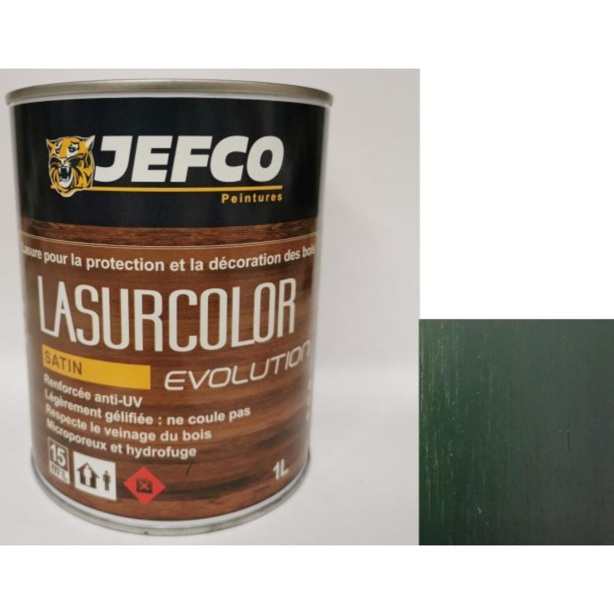 Lasurcolor satin 1 litre - NOUVEAU