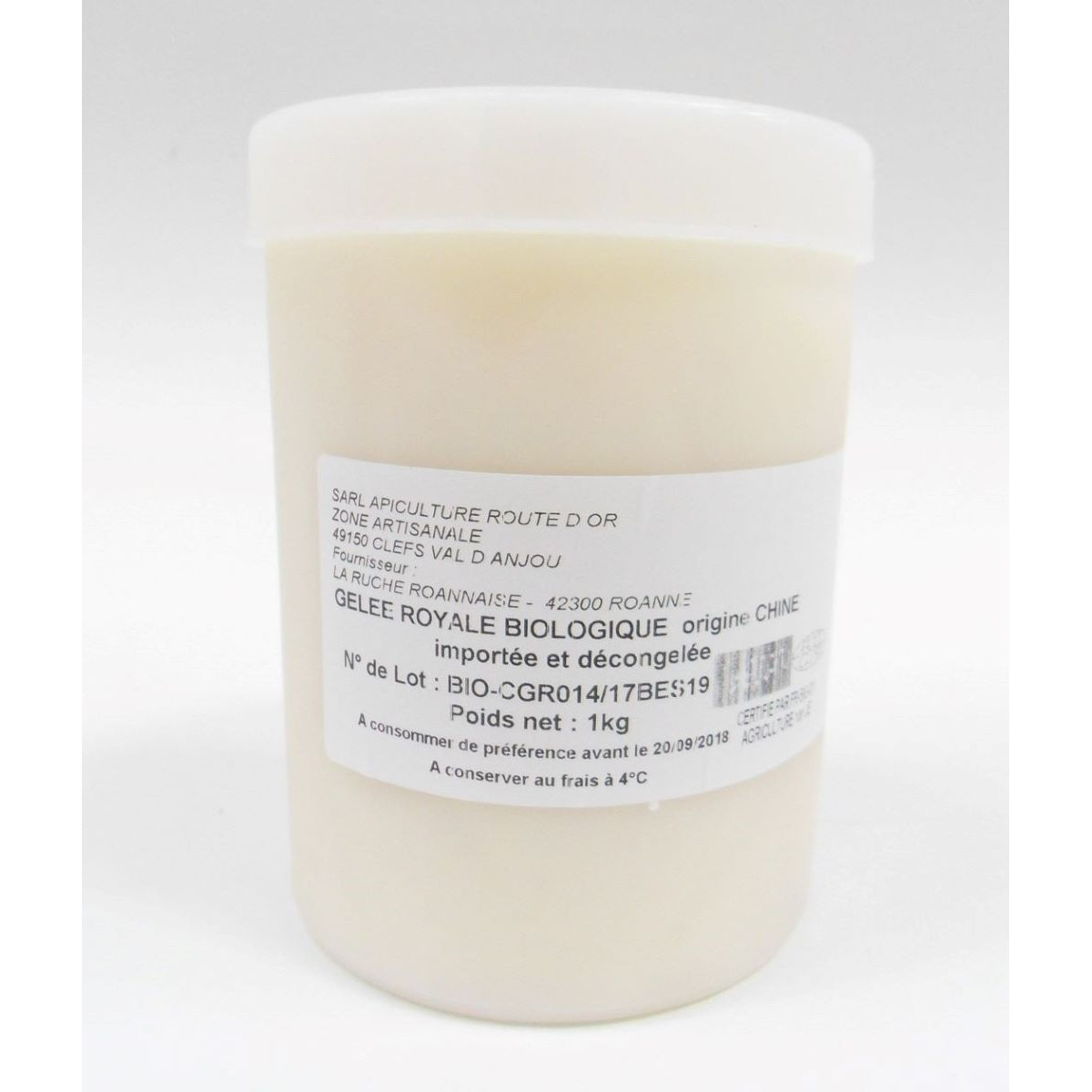 Gelée Royale BIO 1 kg