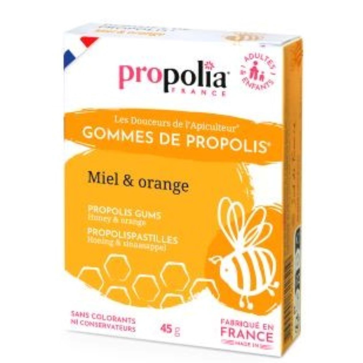 Gommes de propolis 45 gr