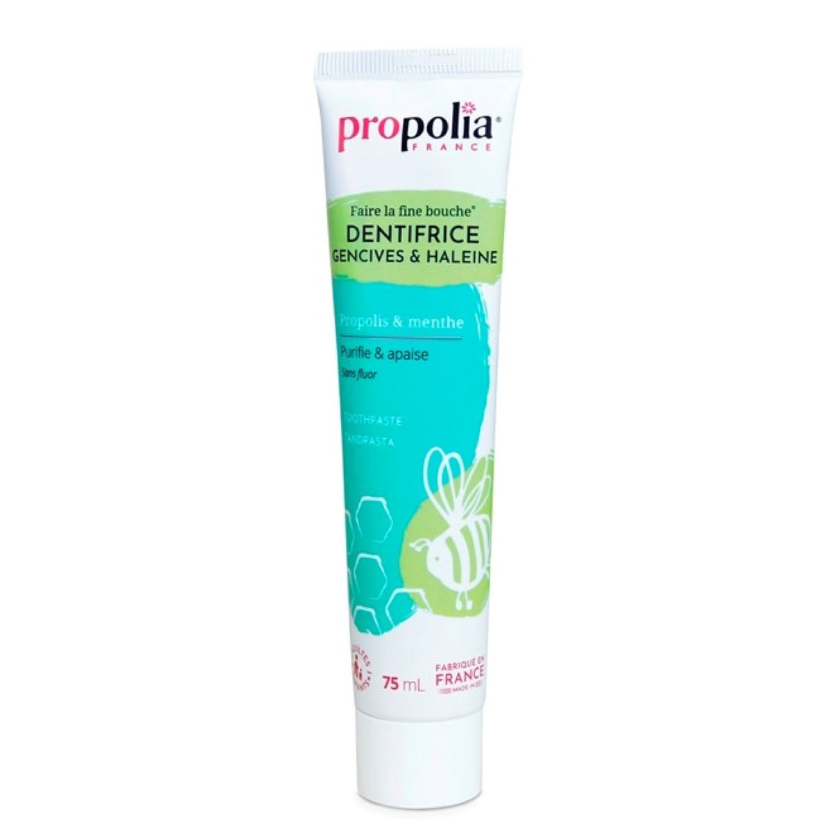 Dentifrice Propolis et plantes