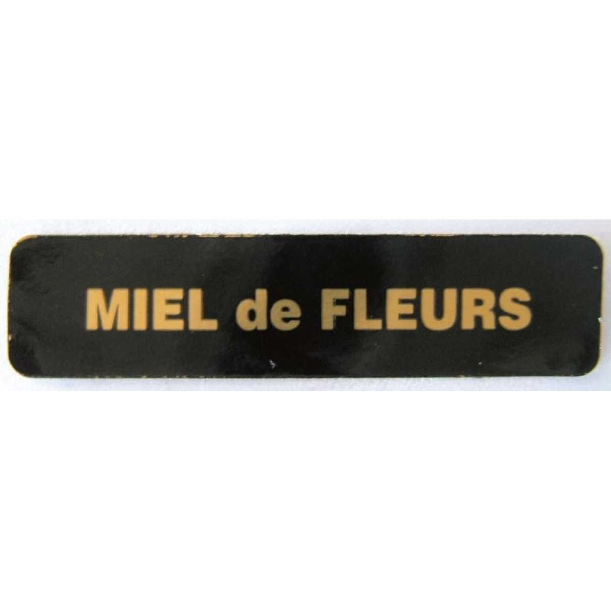 Etiquette appelation Noir et Or, le cent