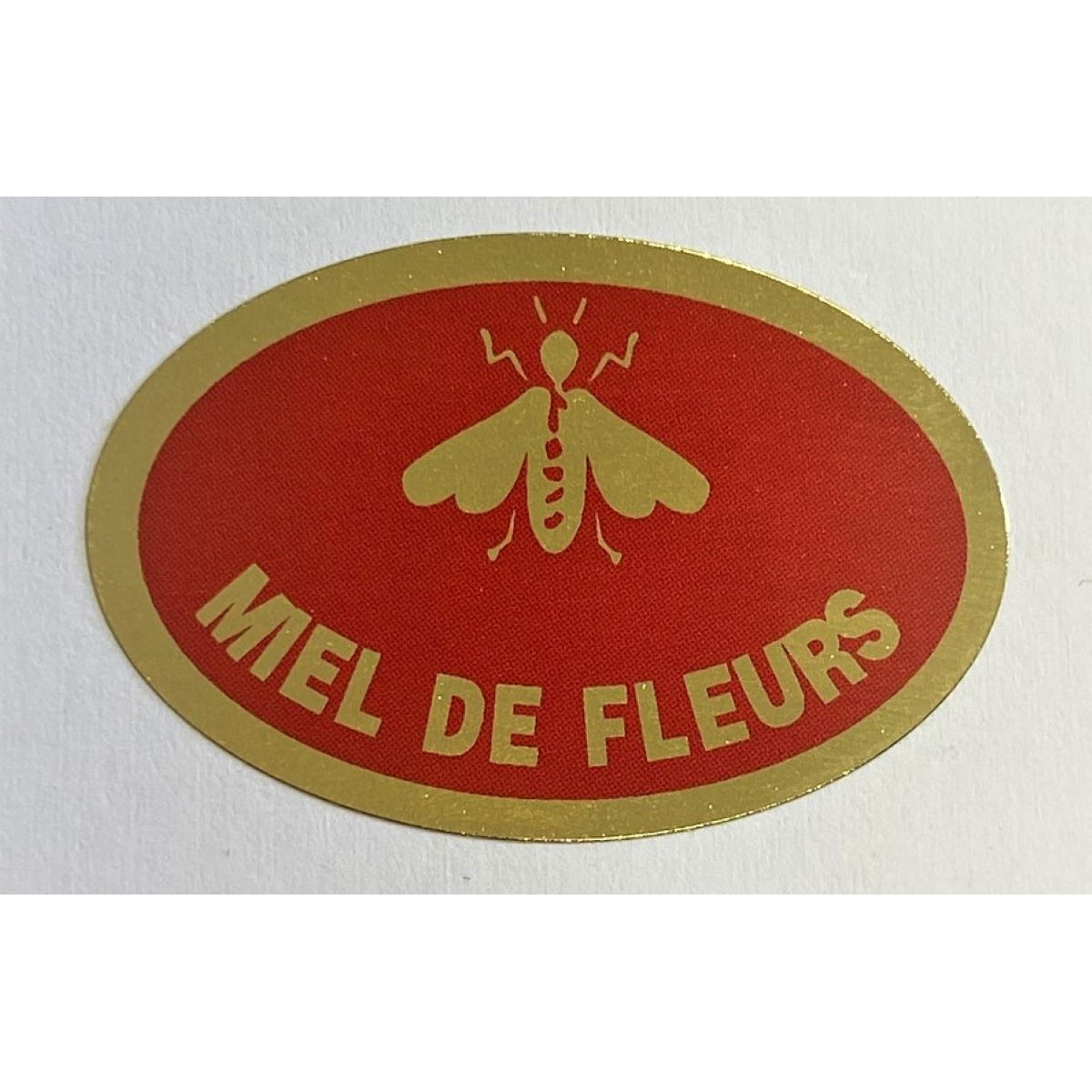 Etiquette ovale, le cent