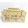 Sac toile de jute pour 3 pots verre 500 gr