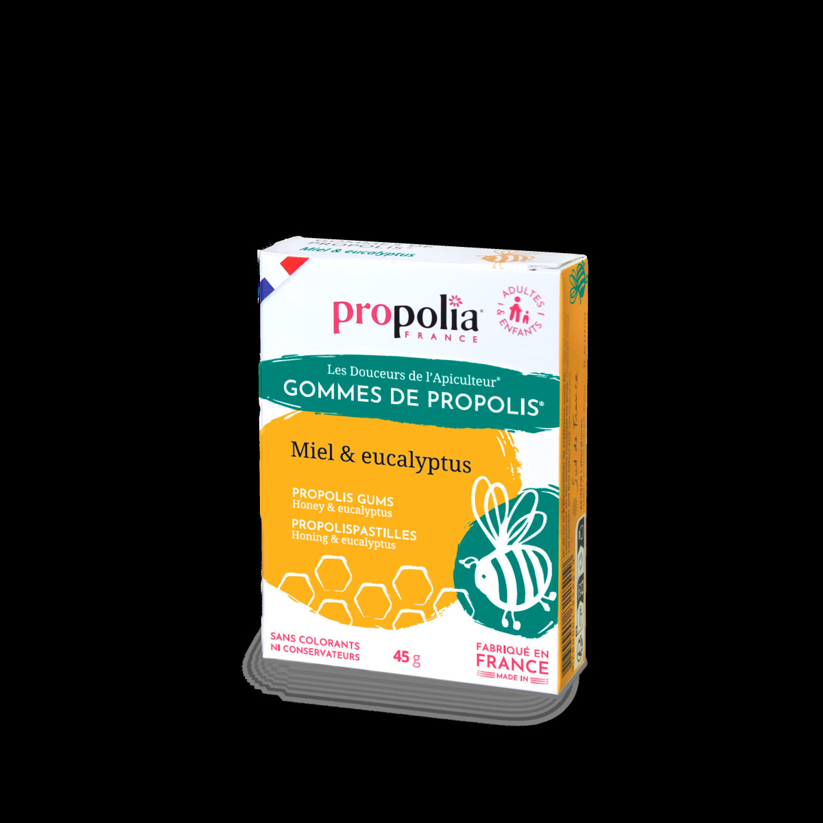 Gommes de Propolis 45g - Bien-Être Immédiat