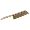 Brosse à Abeilles Crin Double Manche Bois 43 cm