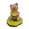 Ours en Peluche sur Coussin 45 cm