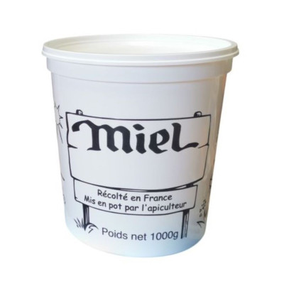 25 Pots Opaques "Miel...