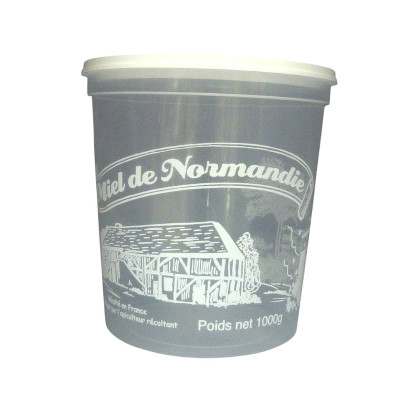 25 Pots Miel de Normandie 1 kg