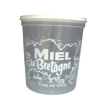 25 Pots Miel de Bretagne 1 kg