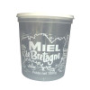 Lot de 25 Pots Miel Bretagne 1 kg Polypropylène Alimentaire