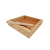 Nourrisseur Bois Couvre-Cadres Ruche Warré 35x35 cm