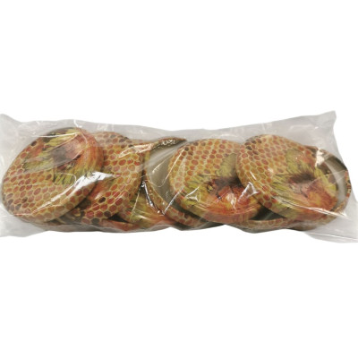 Capsules Fantaisie 63mm Pour Pots De Miel - Lot De 10