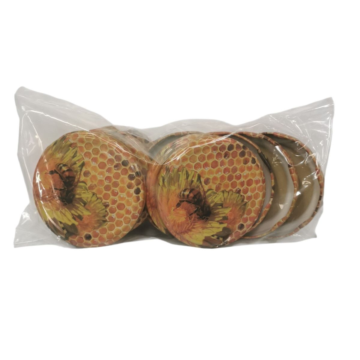 Capsule Fantaisie 82 mm Pour Bocaux - Lot de 10