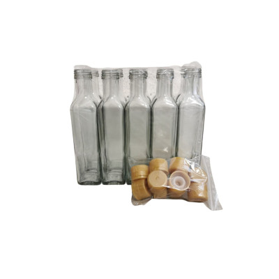 Bouteille carrée 25 cl en...