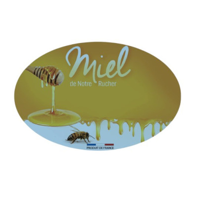 Etiquette miel (55 x 80...