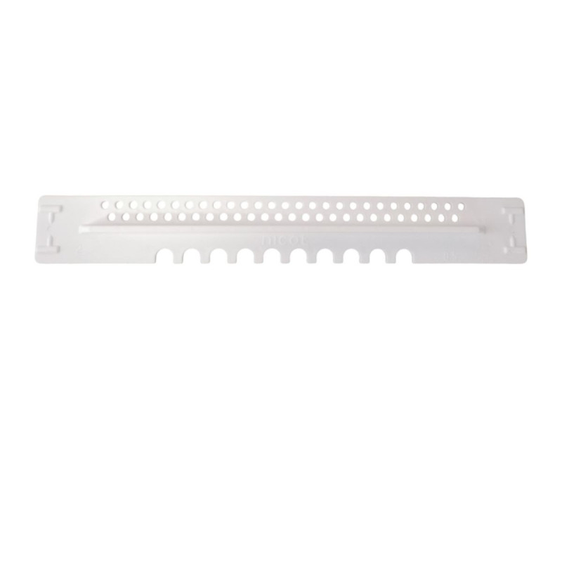 Portière blanche pour plancher plastique 6 cadres