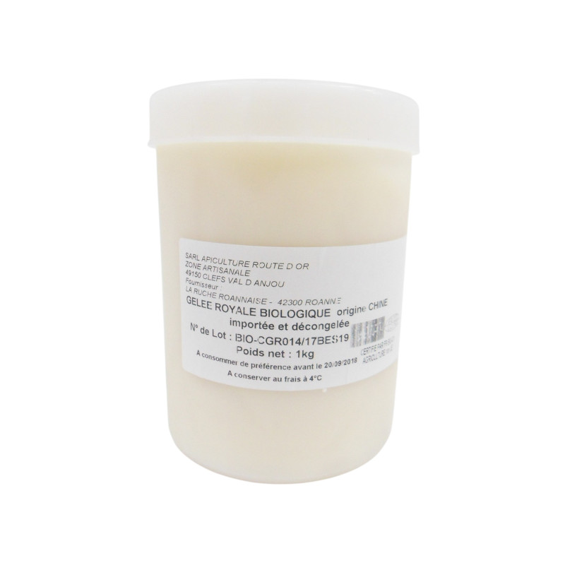 Gelée Royale Bio 1 kg Origine Hors CEE