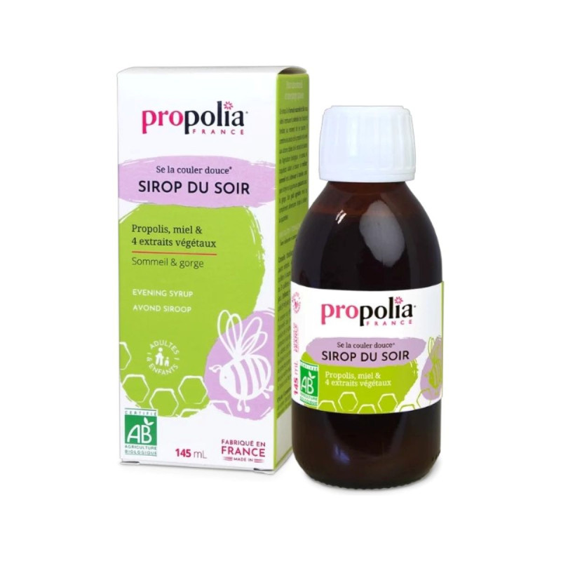 Sirop du Soir AB Propolis Miel et Plantes 145ml