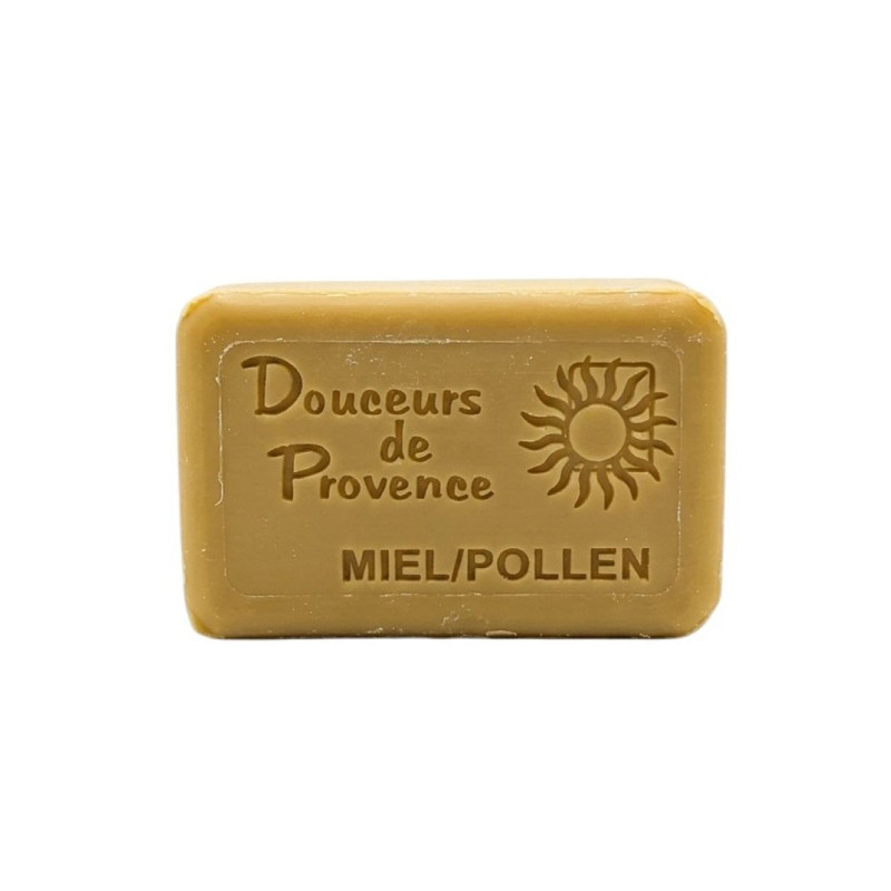 Savon Exfoliant Miel et Pollen 200g Fabriqué en Provence