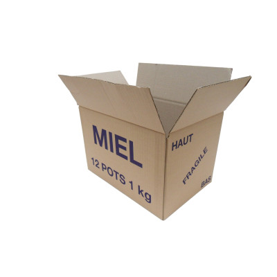 Carton Emballage 12 Pots...