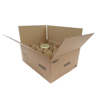 Carton Emballage 12 Pots...