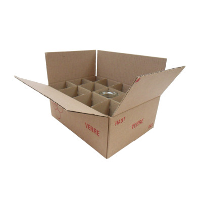 Carton Emballage 12 Pots...