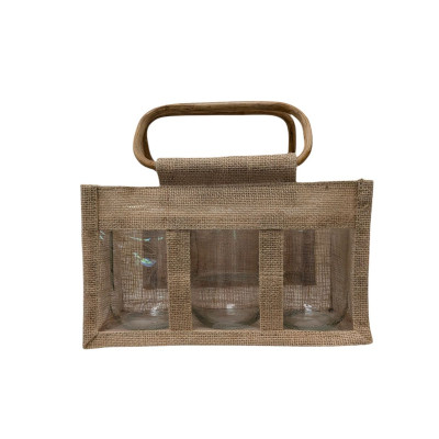 Sac Toile de Jute pour 3...