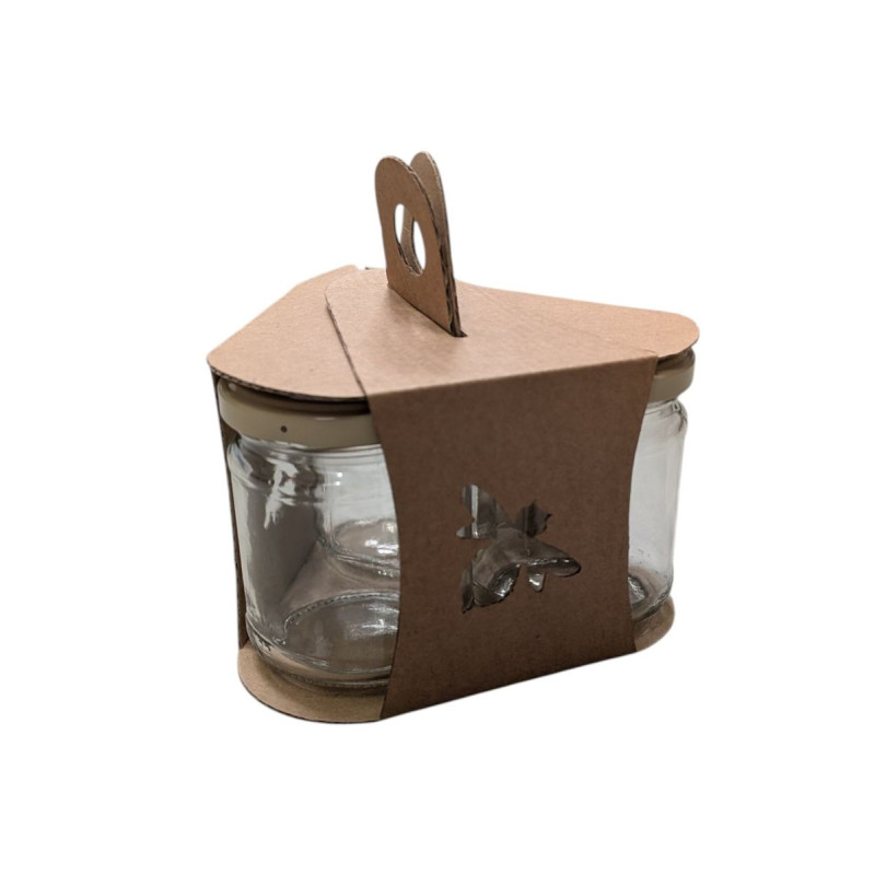 Présentoir Carton Triangle Pour 3 Pots 250g