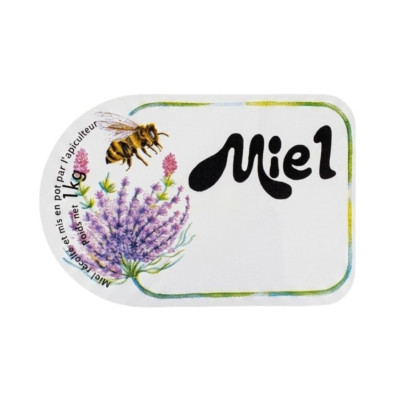 Étiquettes Miel Fleurs et...