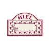 Étiquettes Anglaises pour Pots de Miel - Lot de 100