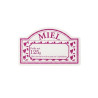 Étiquettes Anglaises pour Pots de Miel - Lot de 100