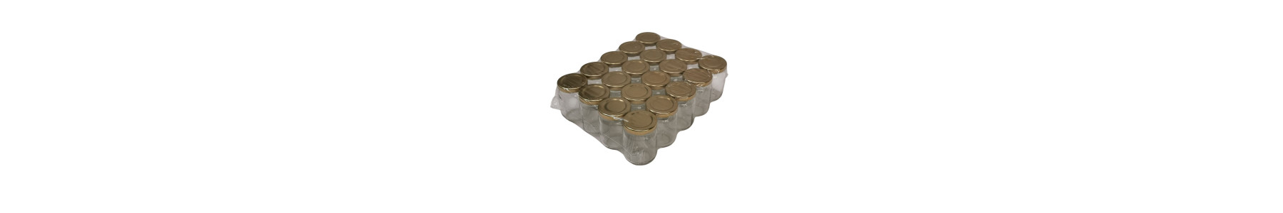 Pots de verre standard — Matériel apicole Route d'Or