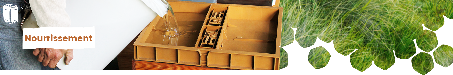 Candi abeille, sirop et nourrissement pour ruches