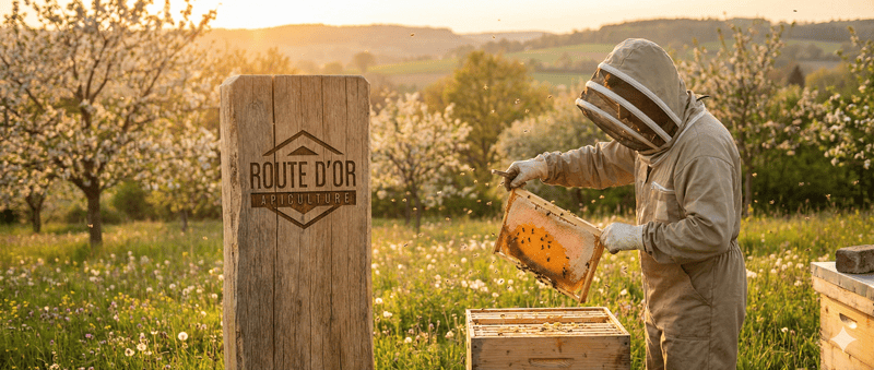 Route d'Or — Apiculture, miel et abeilles à Baugé-en-Anjou