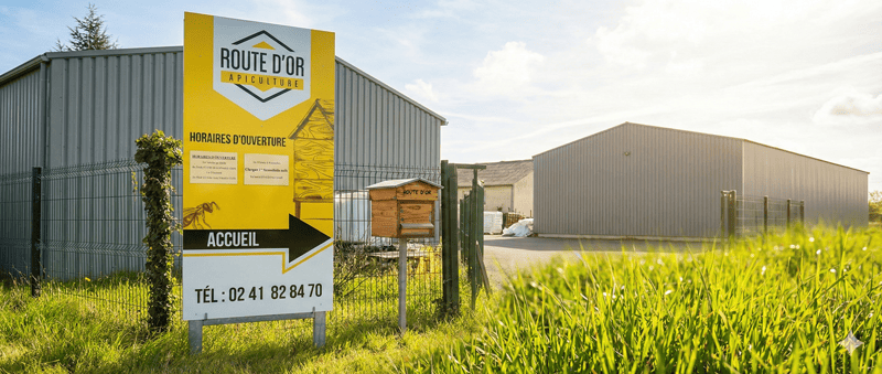 Magasin Route d'Or — matériel d'apiculture à Baugé-en-Anjou
